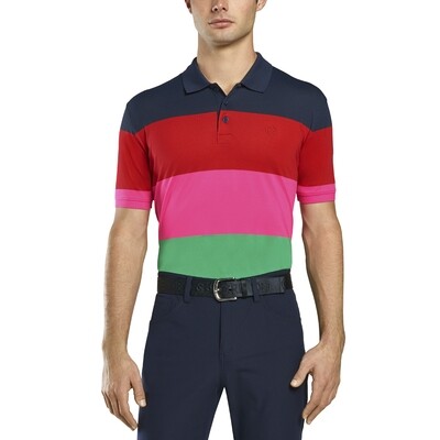 G/FORE Men's Multi Stripe Polo