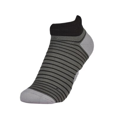 G/FORE Circle G's Striped Low Socks (Charcoal)