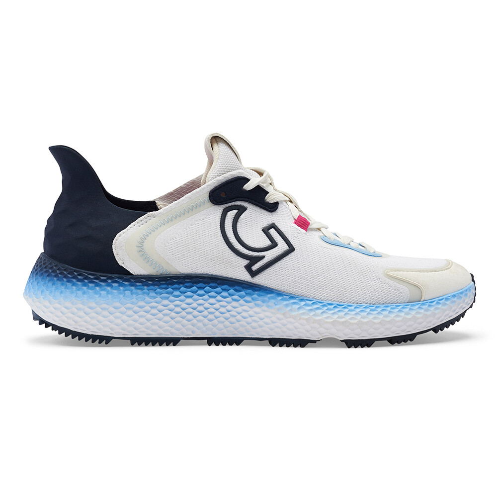 G/FORE Men&#39;s MG4X2 Golf Cross Trainer, COLORS: Snow/Twilight, SIZES: 9.5