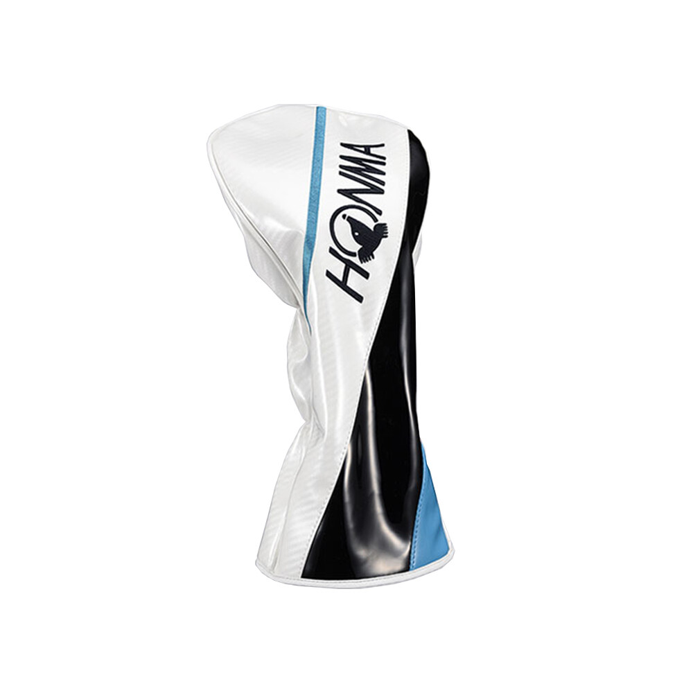 Honma Driver Head Cover HC12201, COLOR: White/Blue