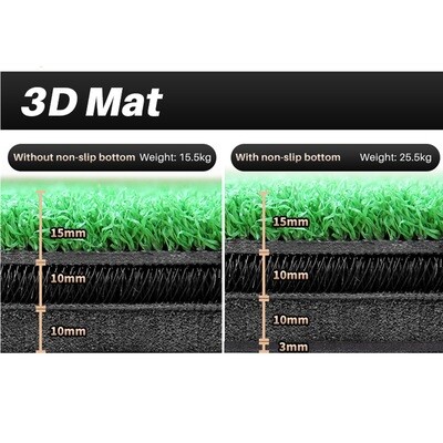 PGM Range 3D Mat without Non-slip Bottom