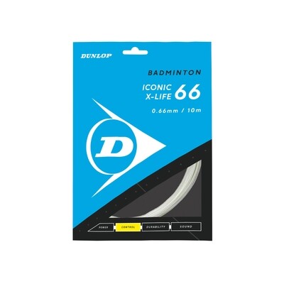 Dunlop Badminton Iconic X-Life 66 10M