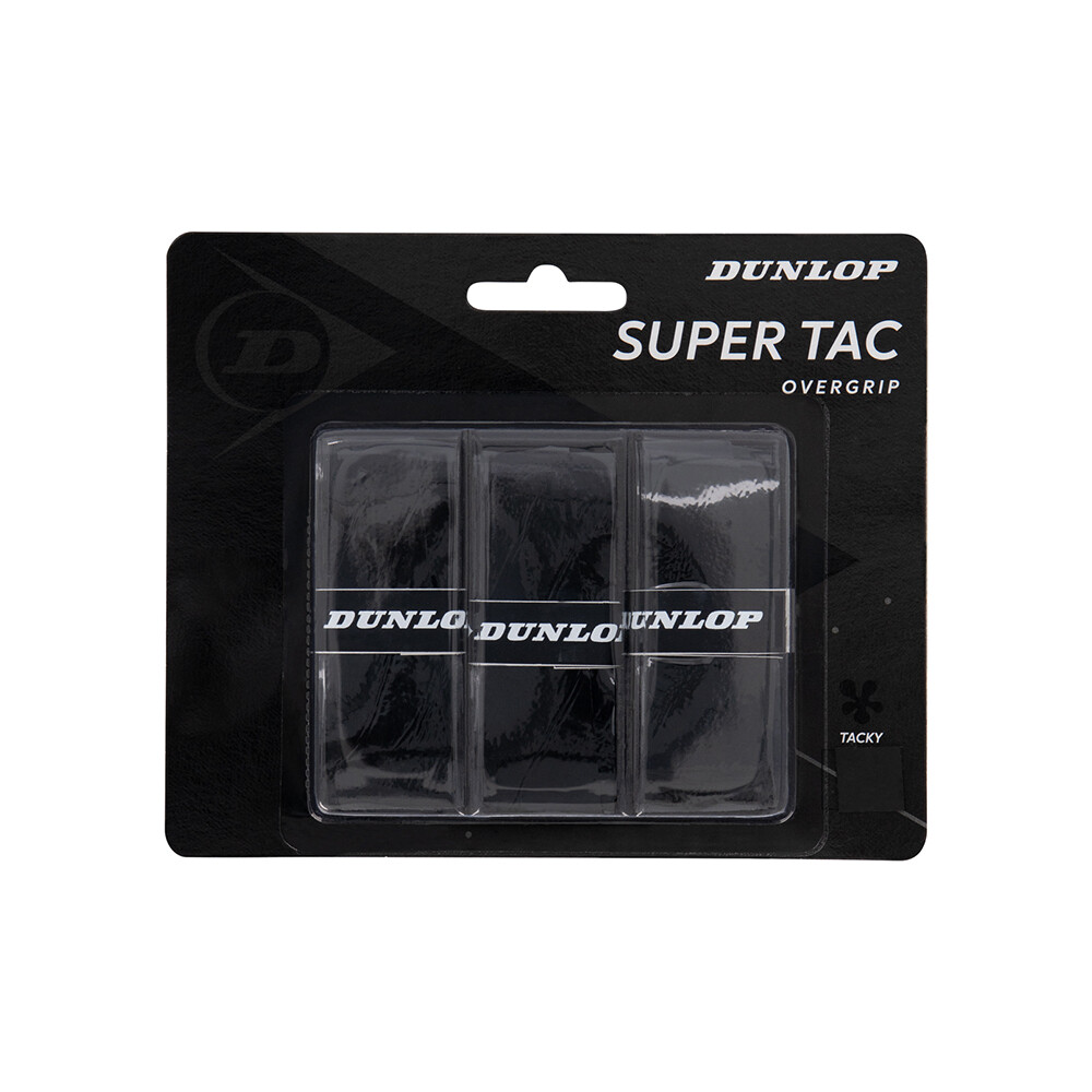 Dunlop Super Tac Overgrip Black 3P