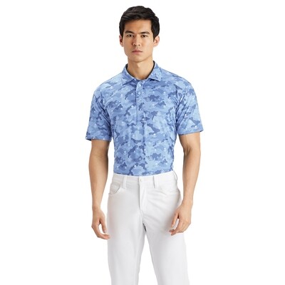 G/FORE Men's Icon Camo Tech Jersey Slim Fit Polo
