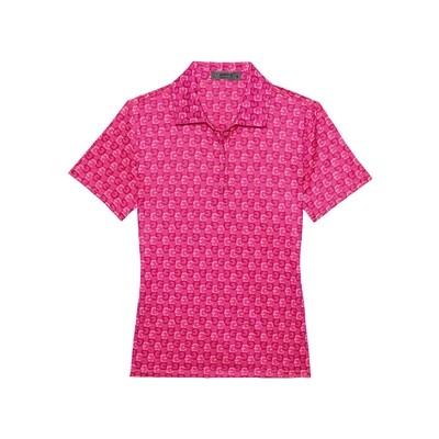 G/FORE Women&#39;s Mini G&#39;s Tech Jersey Polo