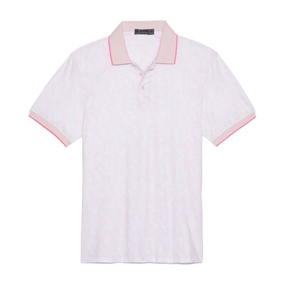 G/FORE Men's Floral Tech Jersey Polo