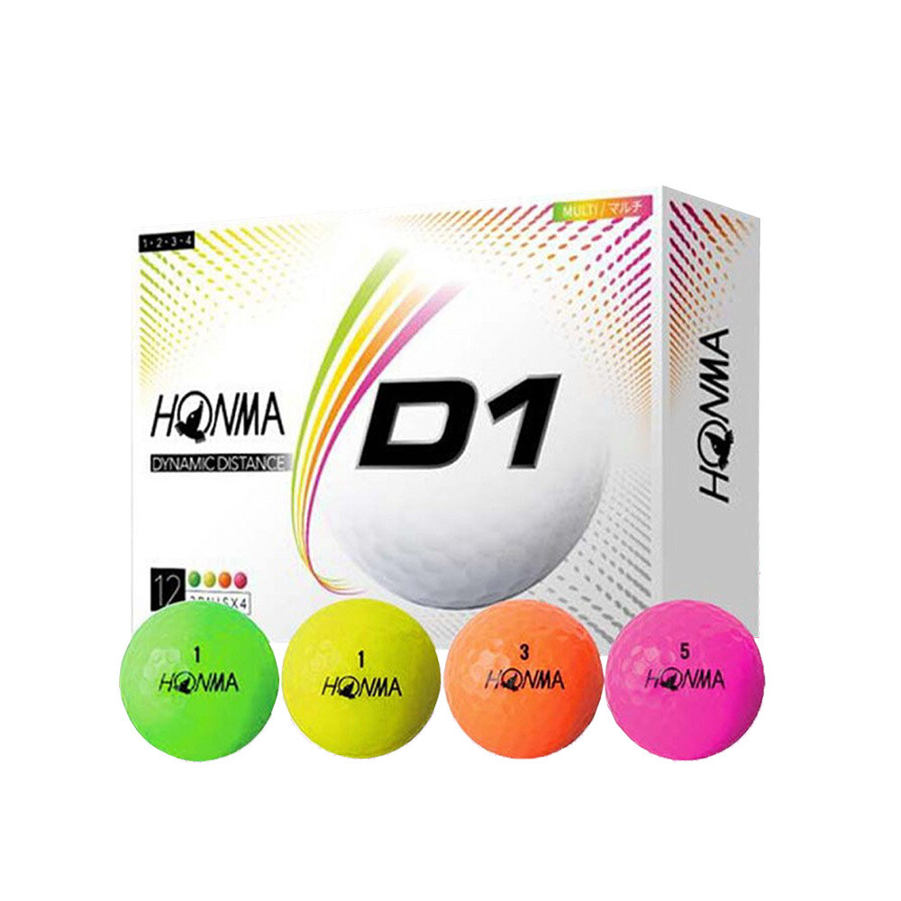 Honma Golf Ball 2020D1 BT2001 Multi Color