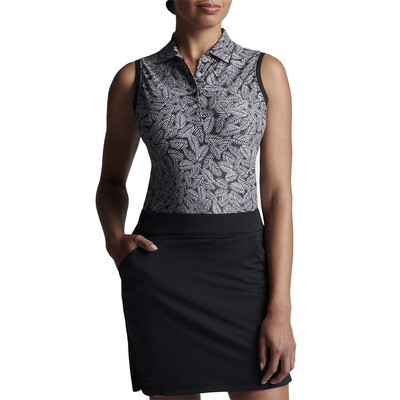 Peter Millar Women's Sleeveless Banded Button Polo