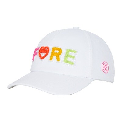 G/FORE Fore Gradient Stretch Twill Snapback (Snow)
