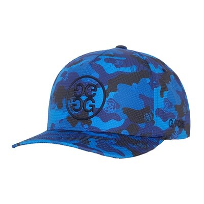 G/FORE Icon Camo Featherweight Snapback (Blueprint)