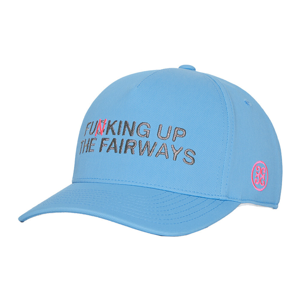 G/FORE Funking Up the Fairways Stretch Twill Snapback (Cielo)