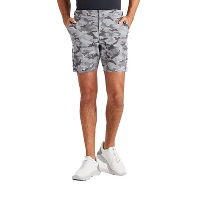 G/FORE Men’s Camo Tech Tab 4-Way Stretch Short (Charcoal Camo)