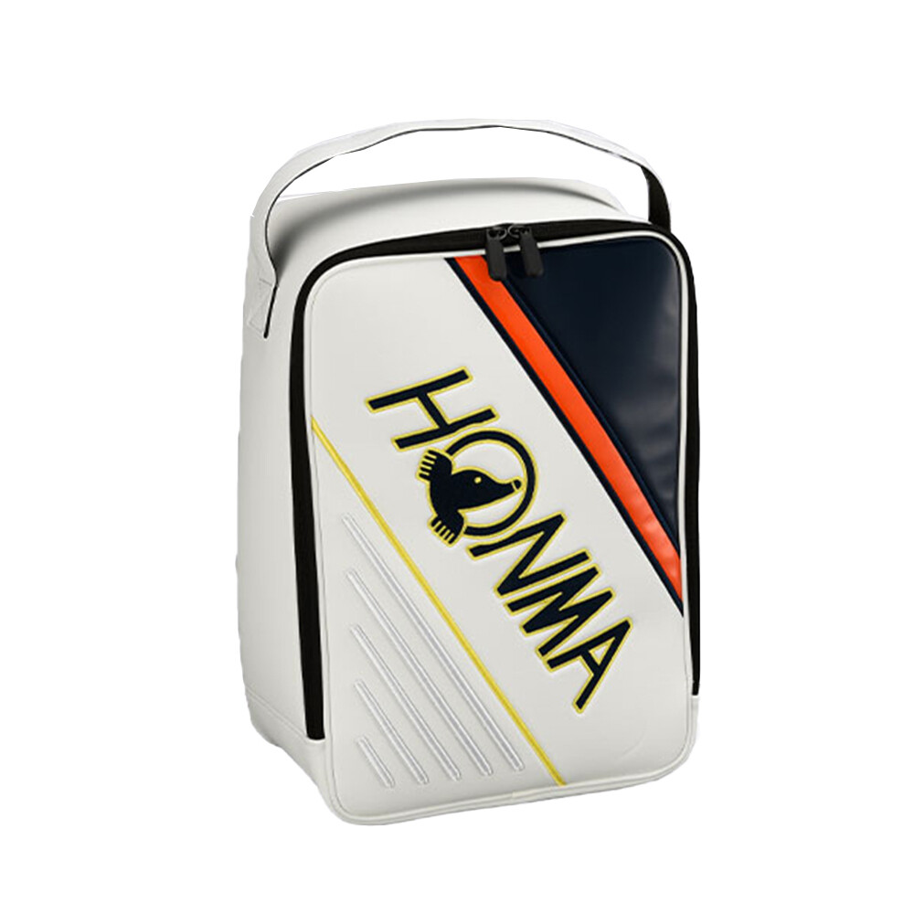 Honma Shoe Case SC12301, COLOR: White/Orange