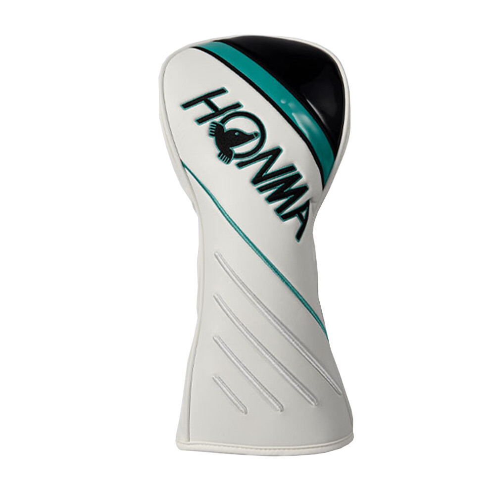 Honma Driver Head Cover HC12301, COLOR: White/Green