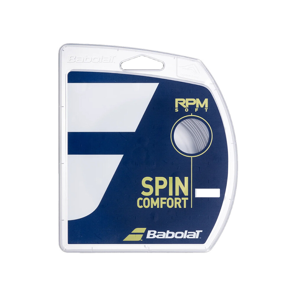 Babolat Tennis String RPM Soft 12M (Gray), Gauge: 130/16