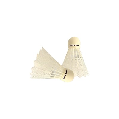 Dunlop Shuttlecock Ultraflite TS2 Hi Vis White (6pcs)