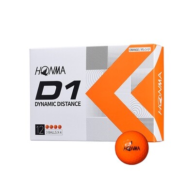 Honma BT2201 D1 Golf Ball (Orange)