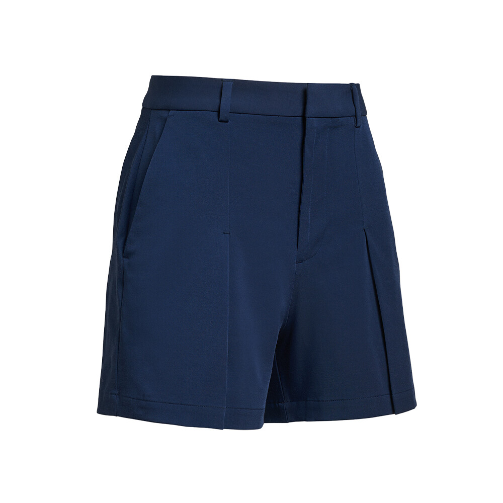 G/FORE Women’s High Rise Pleated Stretch Tech Twill A-Line Short, Size: 2