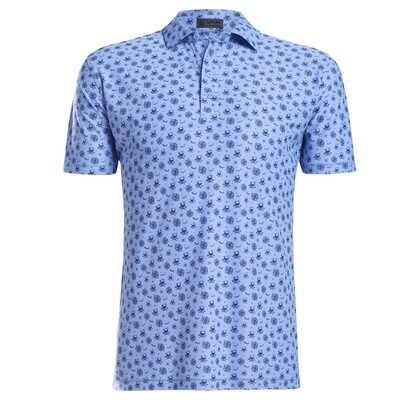 G/FORE Men&#39;s Printed Logo Pique