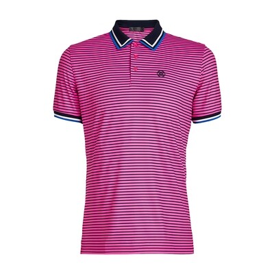 G/FORE Men&#39;s Skull &amp; T’s 3D Tech Jersey Tailored Polo