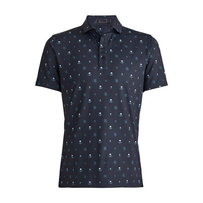 G/FORE Men&#39;s RGB Tech Jersey Slim Fit Polo