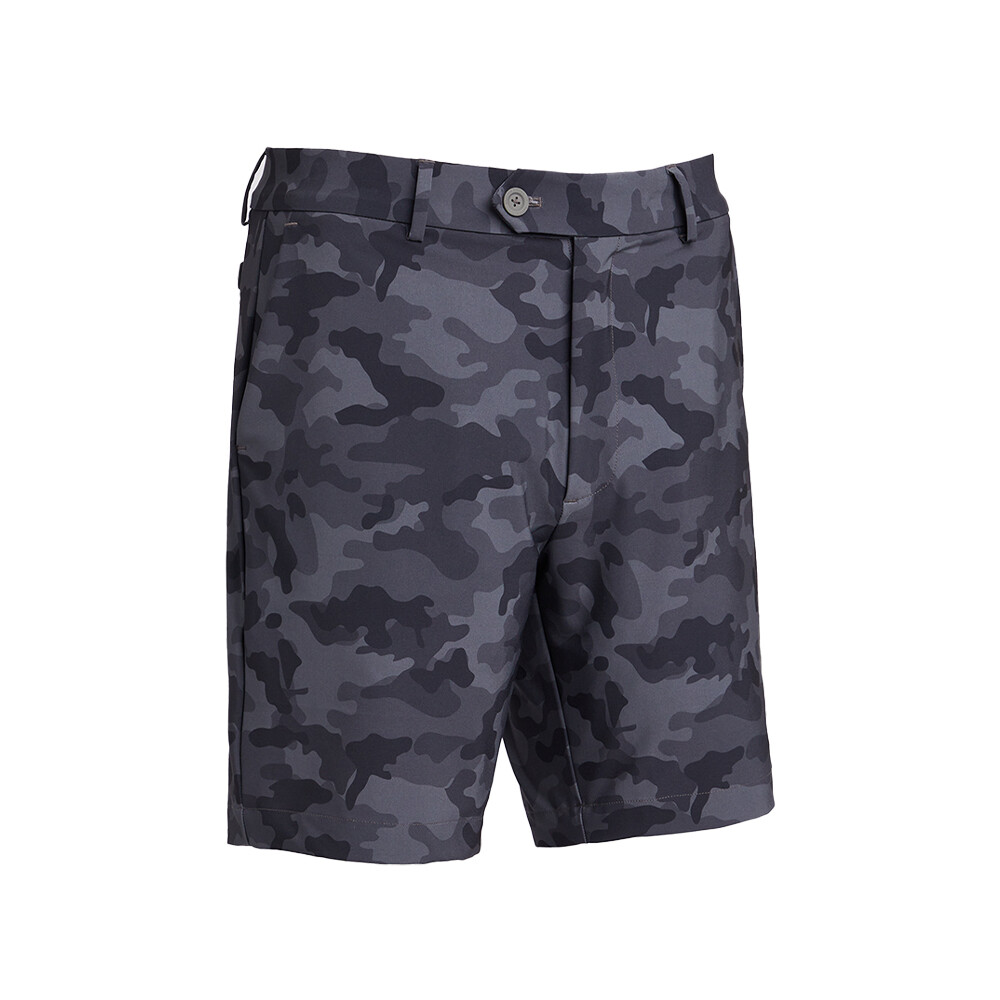 G/FORE Men’s Camo Maverick Hybrid Short, COLORS: Charcoal Camo, SIZES: 30