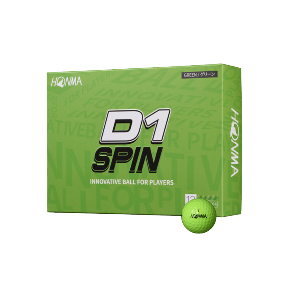 Honma D1 Spin Golf Ball (Green)