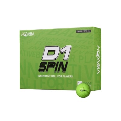 Honma D1 Spin Golf Ball (Green)