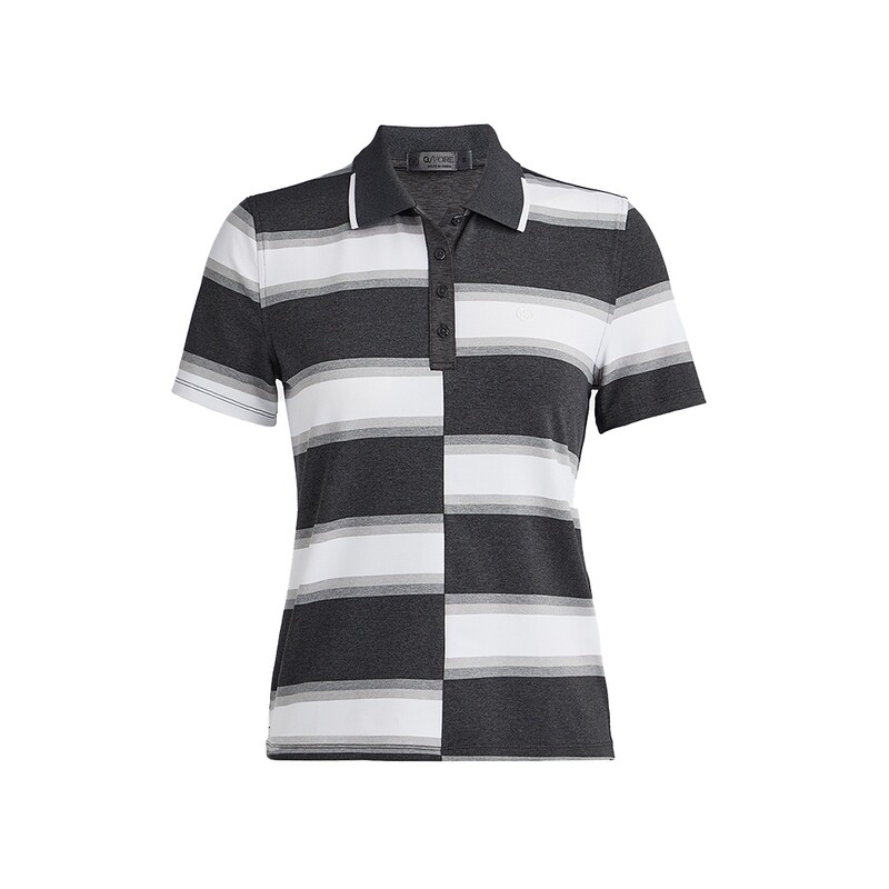 G/FORE Women’s Offset Gradient Stripe Tech Polo