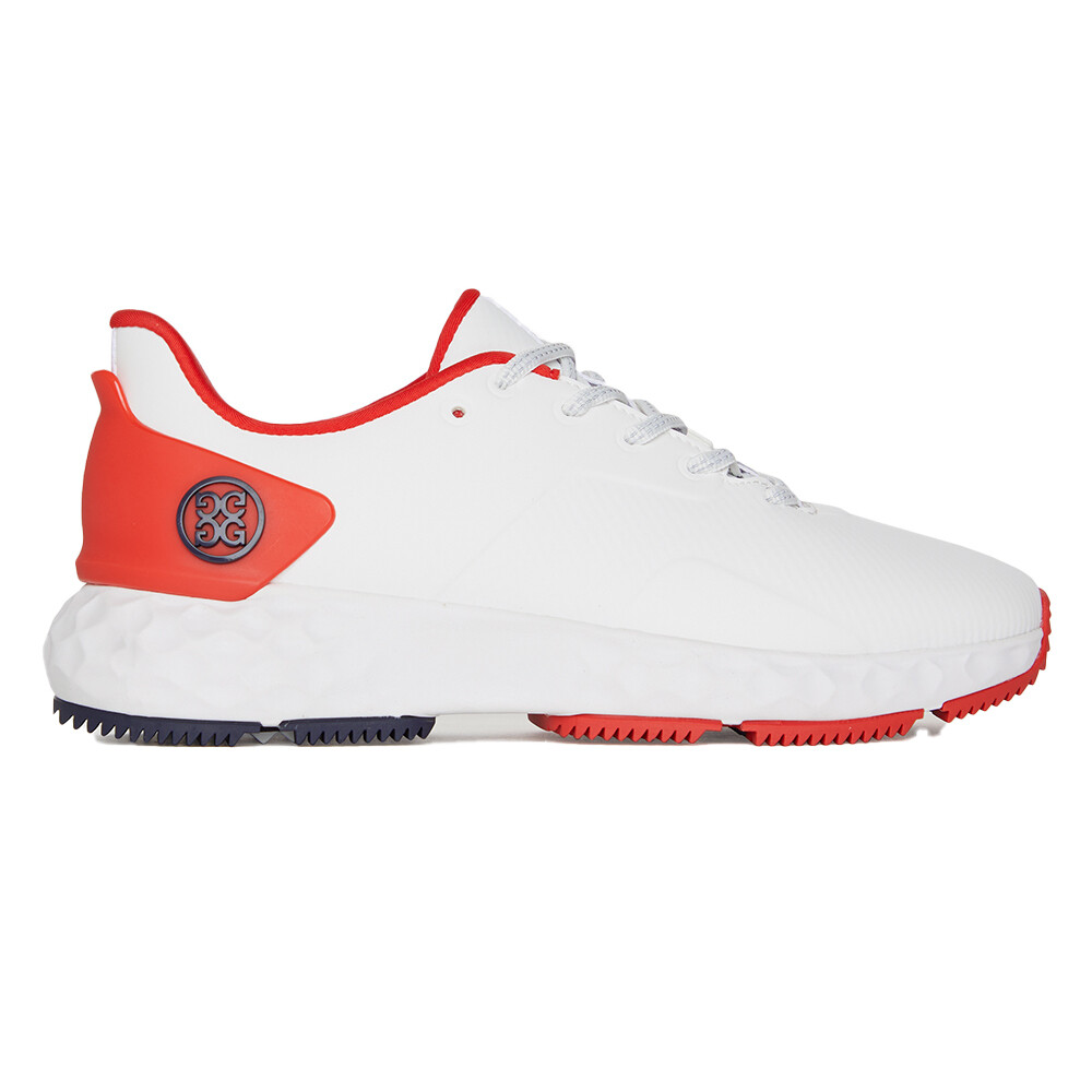 G/FORE Women&#39;s MG4+ T.P.U. Contrast Accent Golf Shoes, COLOR: Poppy, SIZE: 6.5