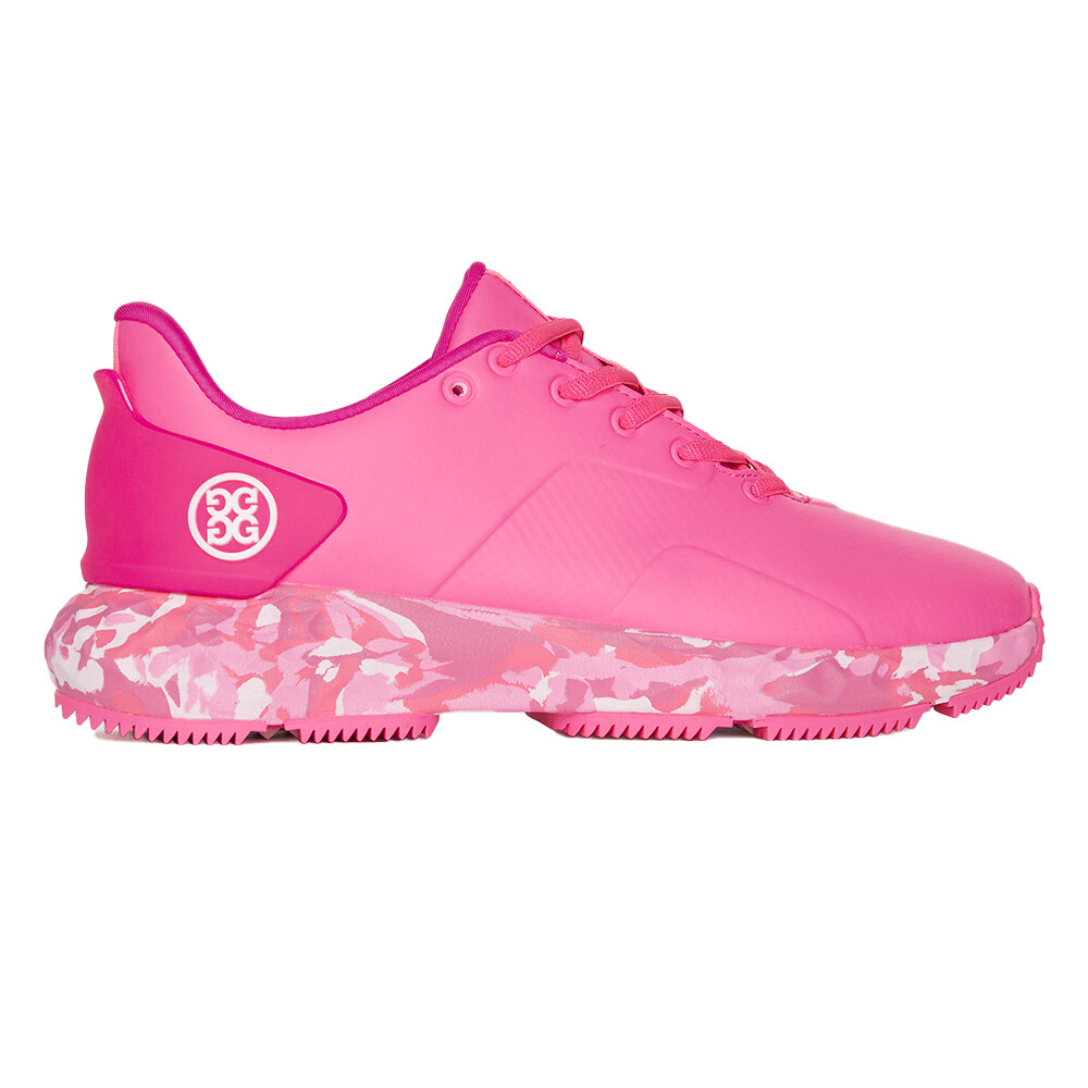 G/FORE Women&#39;s MG4+ T.P.U. Camo Golf Shoes, COLOR: Knockout Pink, SIZE: 6.5