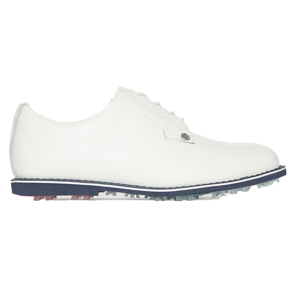 G/FORE Women&#39;s Gallivanter Leather Golf Shoes, COLOR: Snow, SIZE: 6.5