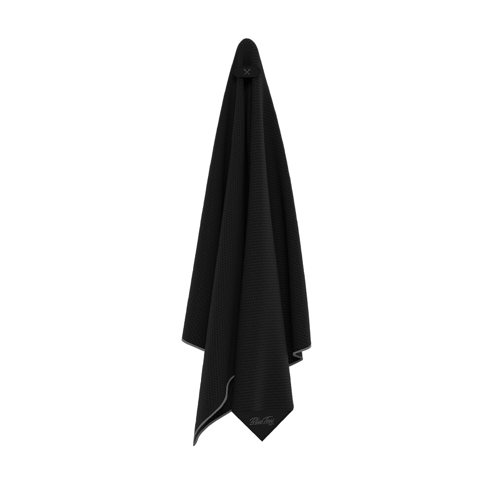 Blue Tees Magnetic 4-in-1 Golf Towel (Caddie Size)