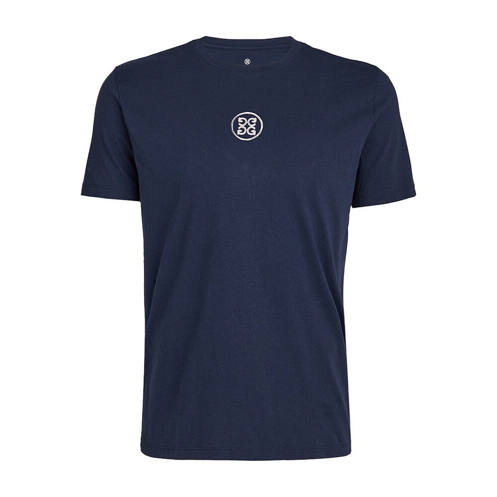G/FORE Men&#39;s Apres Golf Cotton Tee, COLOR: Twilight, SIZE: S
