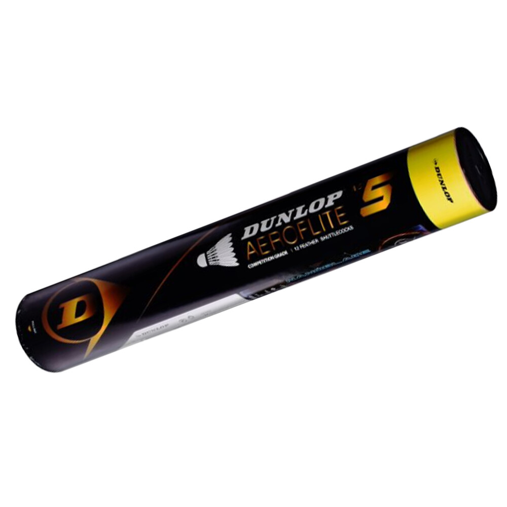 Dunlop Feather Shuttlecock Aeroflite No. 5 (12pcs)