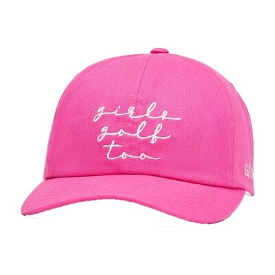G/FORE Girls Golf Too Cotton Twill Snapback