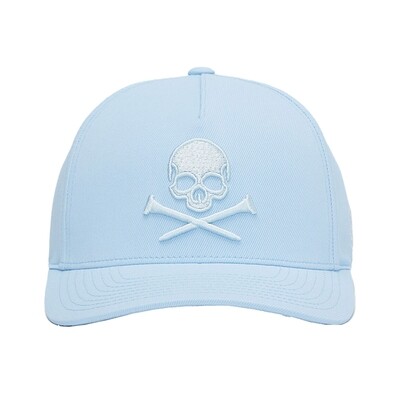 G/FORE Men's Monochrome Skull &amp; Tees Stretch Twill Snapback