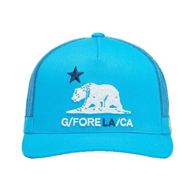 G/FORE Men's LA Cotton Twill Trucker Snapback