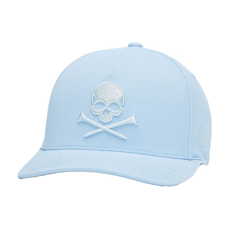 G/FORE Men's Monochrome Skull & Tees Stretch Twill Snapback