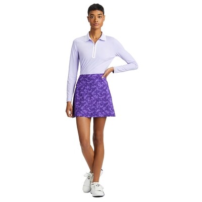 G/FORE Women’s Icon Camo Silky Tech Nylon A-Line Skort