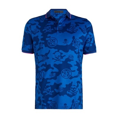 G/FORE Men’s Exploded Camo Tech Jersey Polo