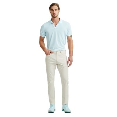 G/FORE Men’s Johnny Collar Tech Piqué Banded Sleeve Polo