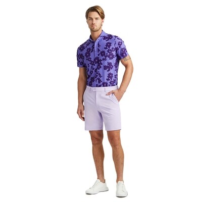 G/FORE Men’s Tonal Floral Tech Piqué Polo