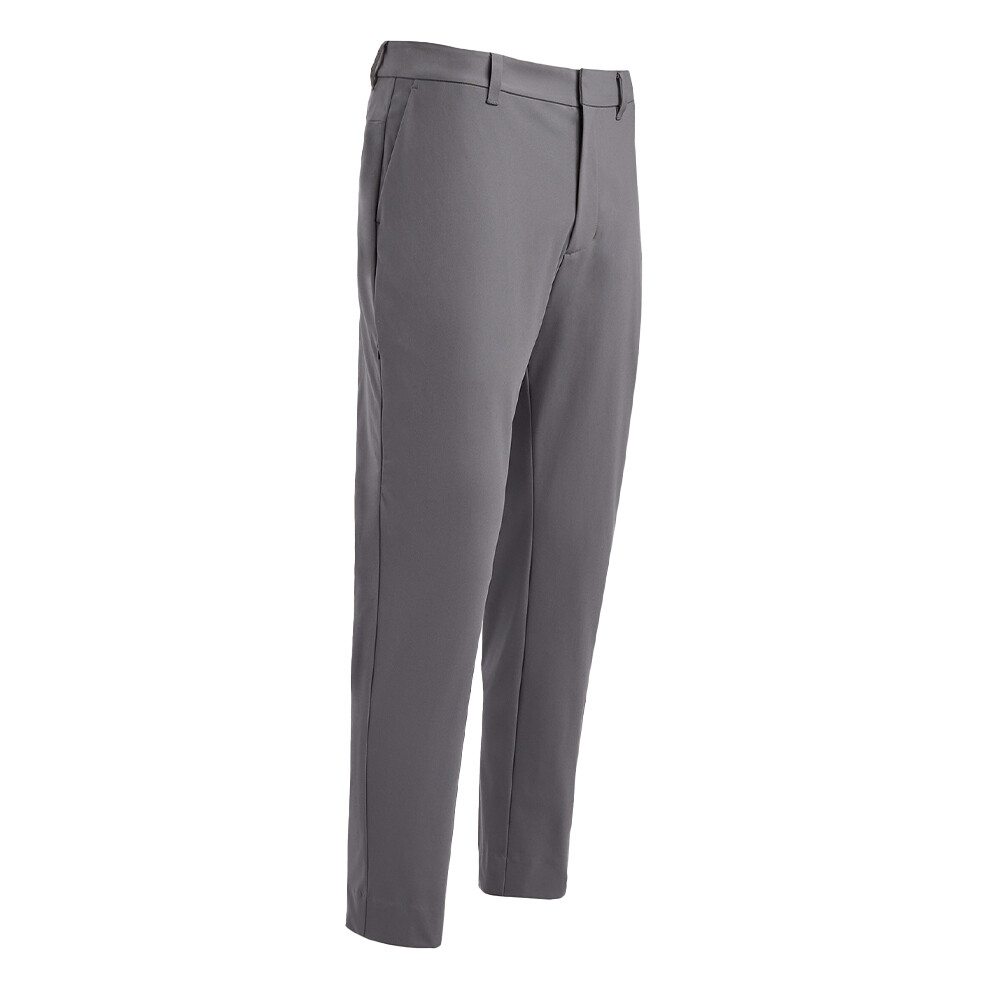 G/FORE Men&#39;s Stretch Tech Twill Mid Rise Straight Leg Trouser, COLOR: Charcoal, SIZE: 30