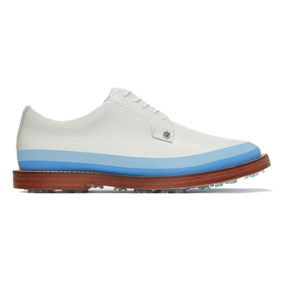 G/FORE Men&#39;s Gallivanter Leather Luxe Sole Tuxedo Golf Shoes, SIZE: 8