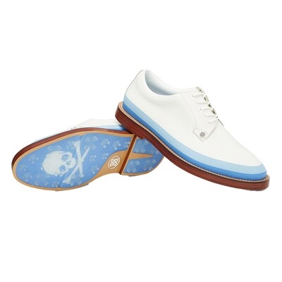 G/FORE Men&#39;s Gallivanter Leather Luxe Sole Tuxedo Golf Shoes