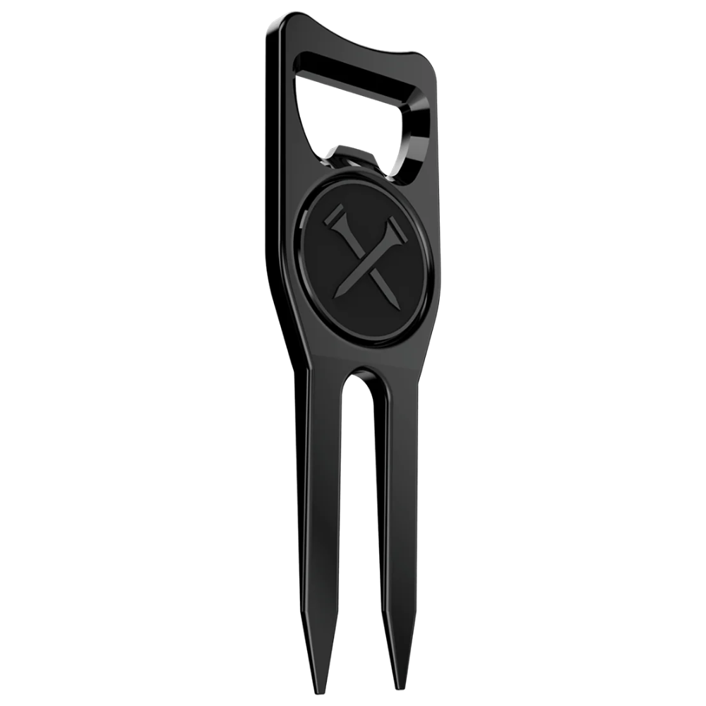 Blue Tees Divot Repair Tool, Color: Black