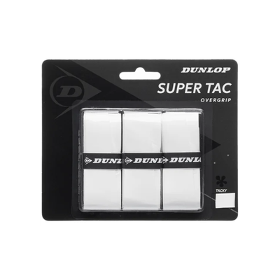 Dunlop Super Tac Overgrip White 3P