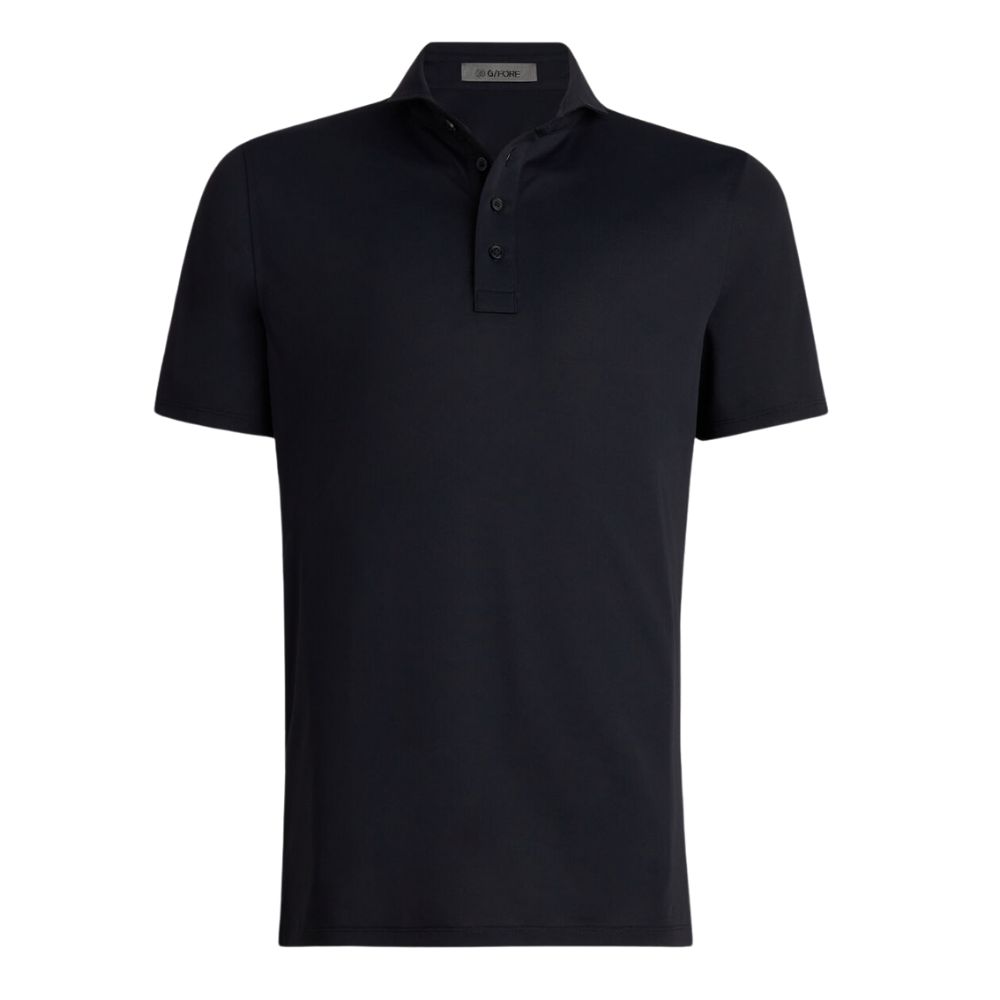 G/FORE Men&#39;s Rib Gusset Tech Piqué Modern Spread Collar Polo