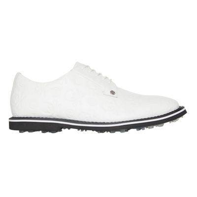 G/FORE Men&#39;s Gallivanter Debossed Skull &amp; Tees Leather Golf Shoes